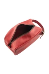 İsme Özel Dopp Kit Kişisel Bakım ve Seyahat Çantası - %100 Rainbow Deri - AC14004 - Kırmızı