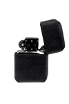 Handmade El Yapımı Hakiki Deri Zippo Modeli Çakmak - AG02001 - Antrasit