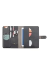 İsme Özel Çıtçıtlı Fonksiyonlu iPad Organizer - %100 Crazy Deri - ET01004 - Antrasit