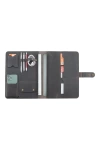 İsme Özel Çıtçıtlı Fonksiyonlu Macbook Organizer - %100 Crazy Deri - ET02004 - Antrasit