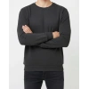 Unisex Şardonlu Kışlık Sweatshirt - Sıcacık Tutan Basic Bisiklet Yaka Kazak