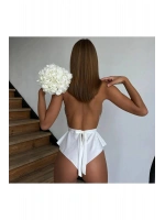 Dantel Detaylı Transparan Tül Bodysuit