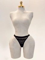 Lace Desire Çiçek Dantelli Kalın Bant Detaylı Külot - Kırmızı