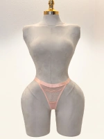 Lace Desire Çiçek Dantelli Kalın Bant Detaylı Külot - Beyaz
