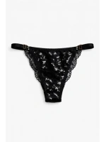 Glimmer Lace Payet Detaylı Ayarlanabilir Askılı Külot - Kırmızı