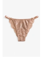 Glimmer Lace Payet Detaylı Ayarlanabilir Askılı Külot - Kırmızı