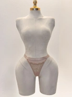 Lace Desire Çiçek Dantelli Kalın Bant Detaylı Külot - Kırmızı