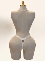 Lace Desire Çiçek Dantelli Kalın Bant Detaylı Külot - Kırmızı