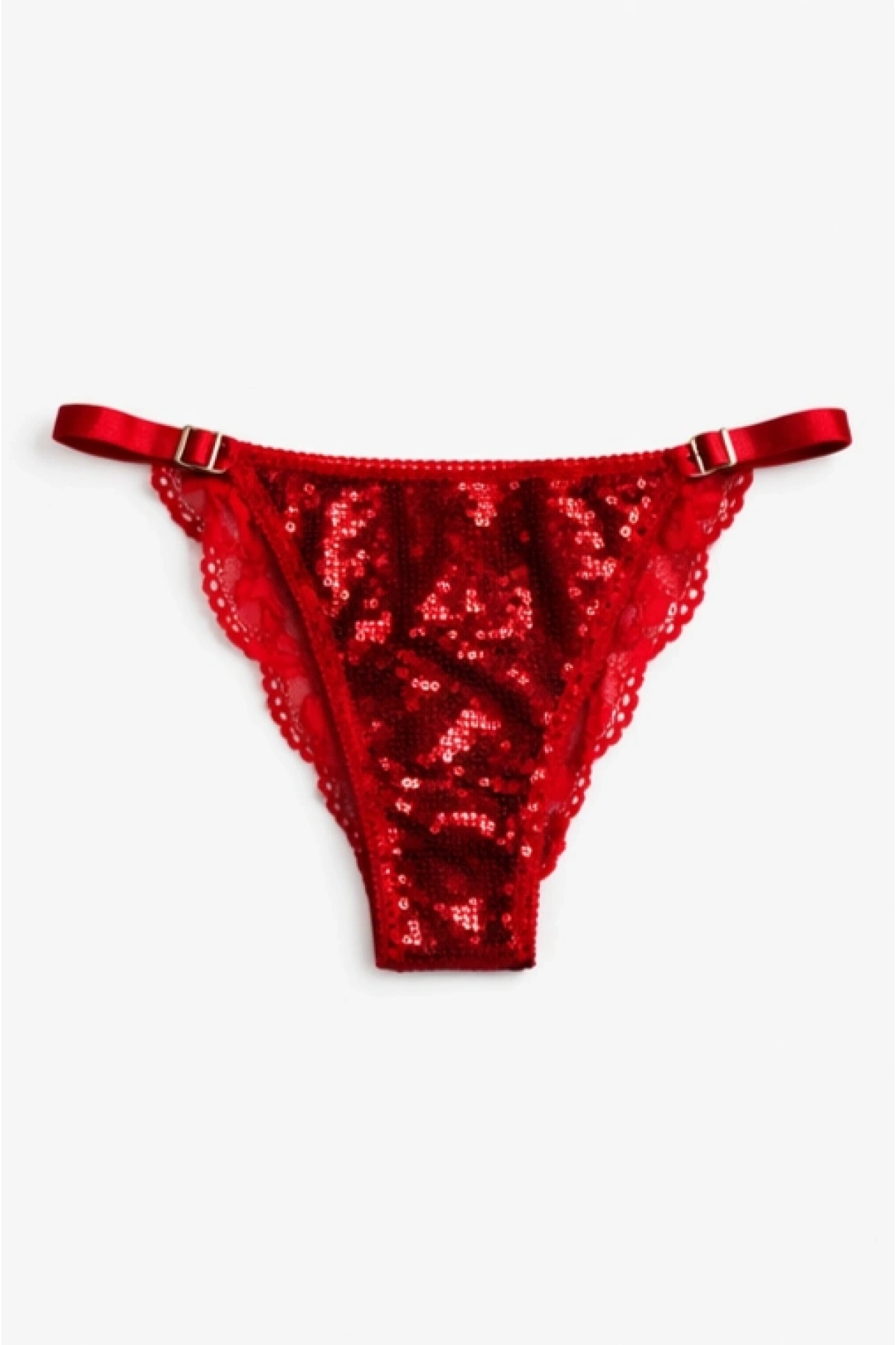 Glimmer Lace Payet Detaylı Ayarlanabilir Askılı Külot