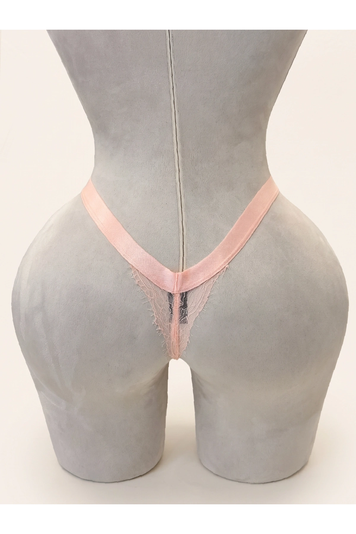 Lace Desire Çiçek Dantelli Kalın Bant Detaylı Külot - Kırmızı