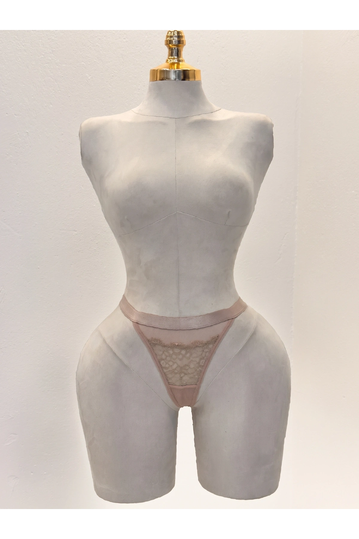 Lace Desire Çiçek Dantelli Kalın Bant Detaylı Külot - Kırmızı