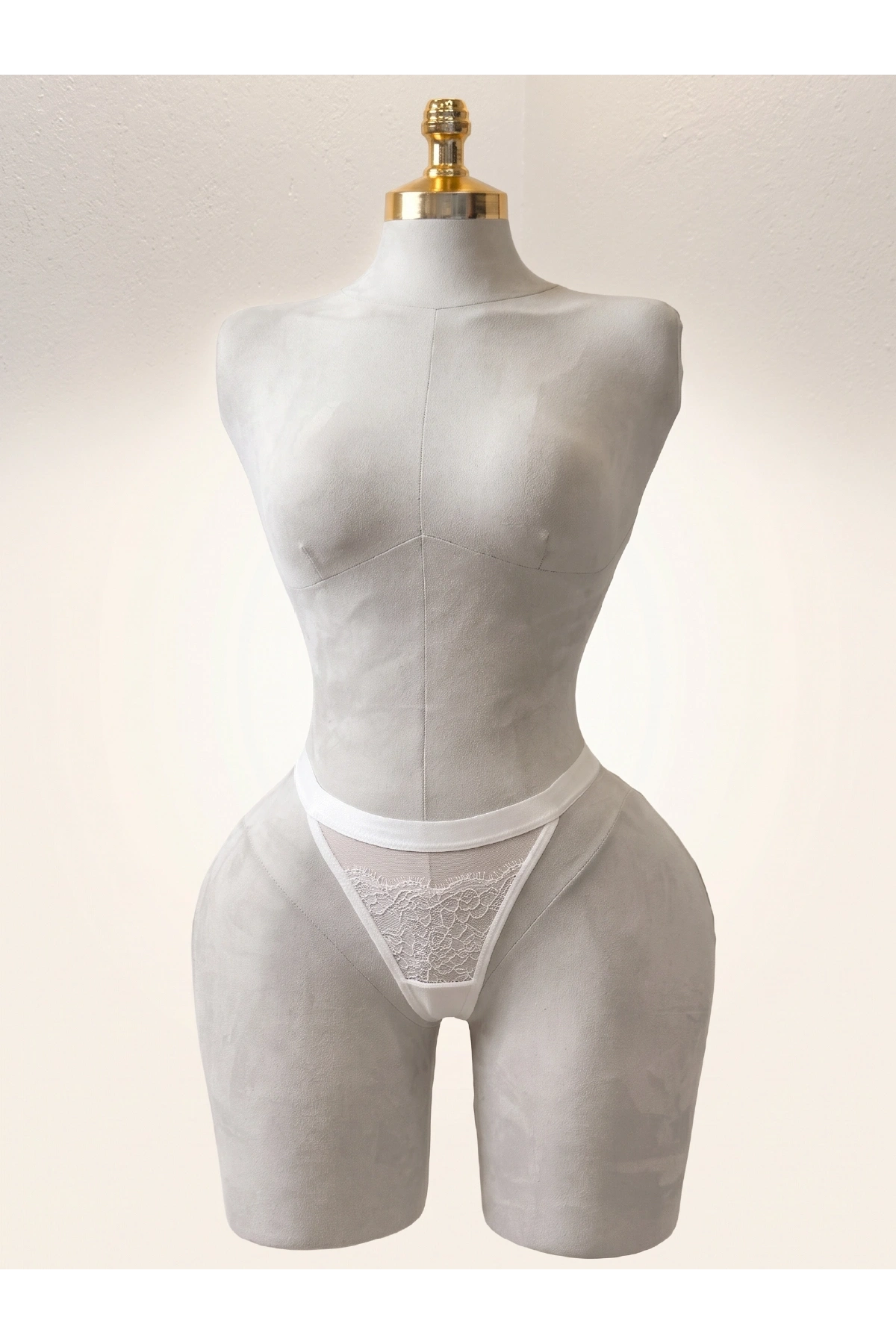 Lace Desire Çiçek Dantelli Kalın Bant Detaylı Külot - Kırmızı