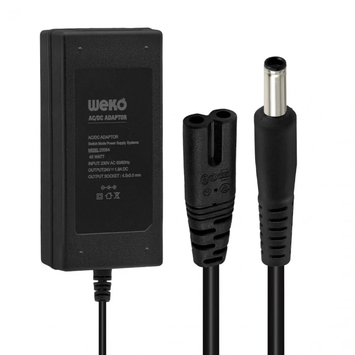 24 VOLT 1.9 AMPER 4.5X3.0MM UÇLU NOTEBOOK ADAPTÖR YERLİ ÜRETİM (5047)