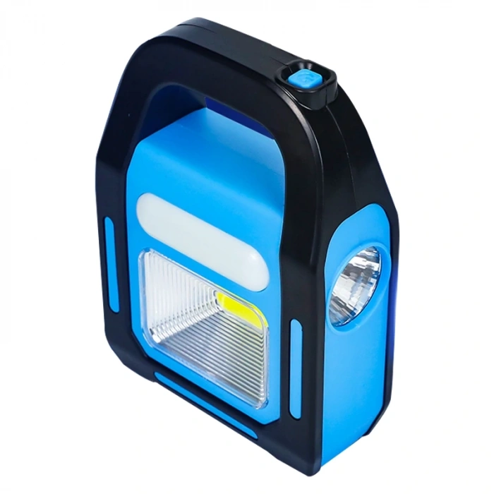 3 KADEMELİ USB ÇIKIŞLI ŞARJ EDİLEBİLİR SOLAR LAMBA (5047)