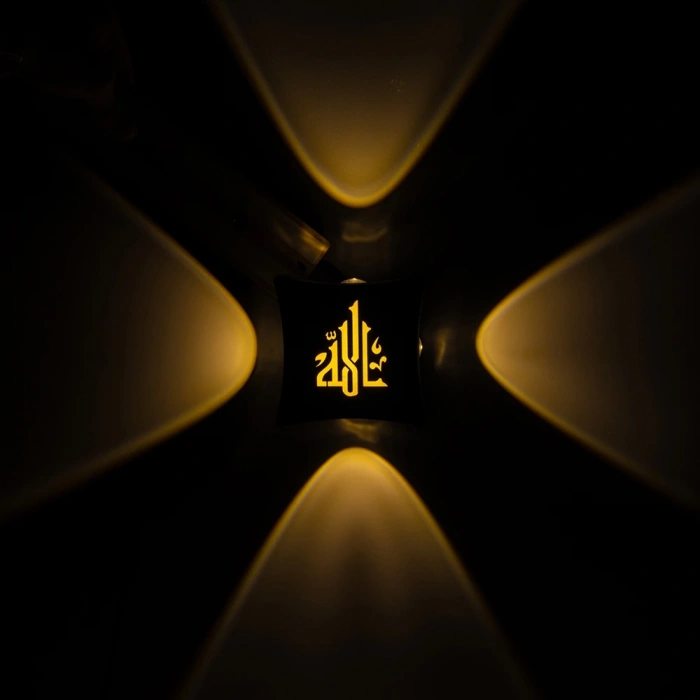 3000K ALLAH DEKORATİF LED DUVAR APLİK (5047)
