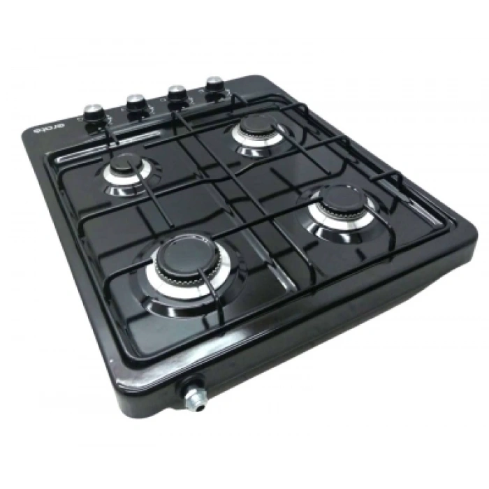 4LÜ DOĞALGAZLI SİYAH N.G SET ÜSTÜ OCAK 50x60 cm (5047)