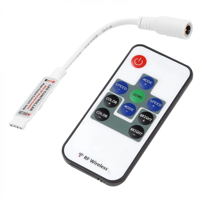 5 VOLT - 24 VOLT MİNİ KUMANDALI RGB KONTROL DEVRESİ (5047)