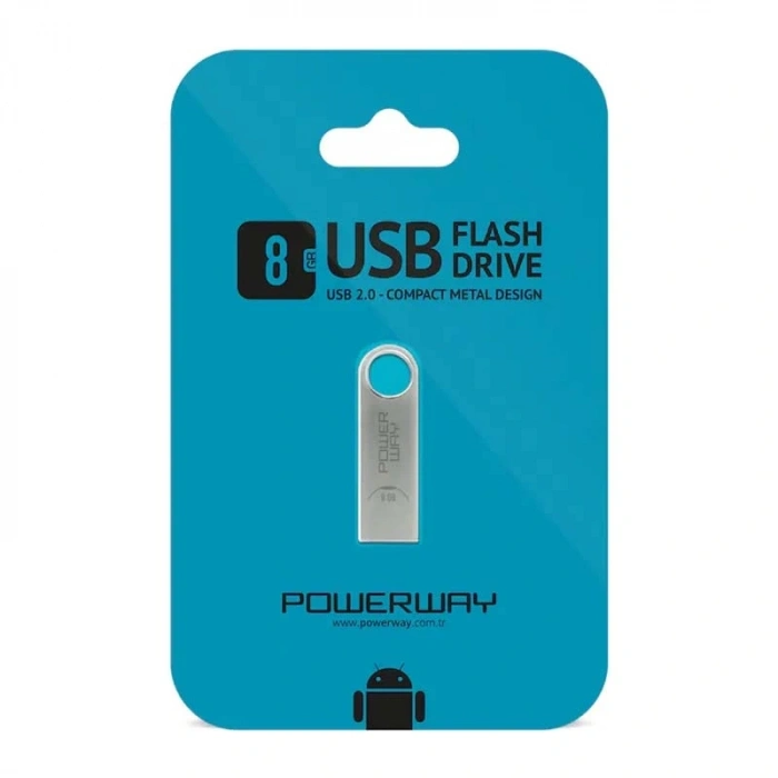 8 GB METAL USB 2.0 FLASH BELLEK (5047)