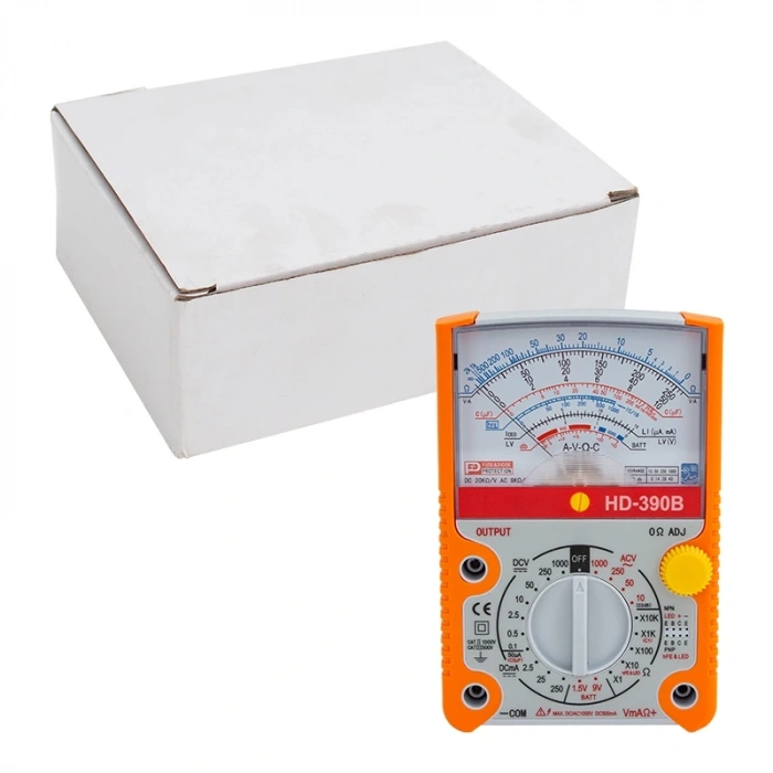 ANALOG ÖLÇÜ ALETİ HD-390B GENİŞ EKRAN (5047)