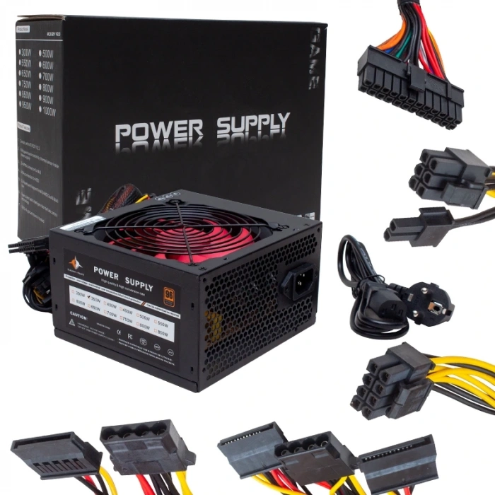 ATX-P4-350W 12V V2.3 20+4 PIN 350 WATT PEAK POWER SUPPLY (5047)