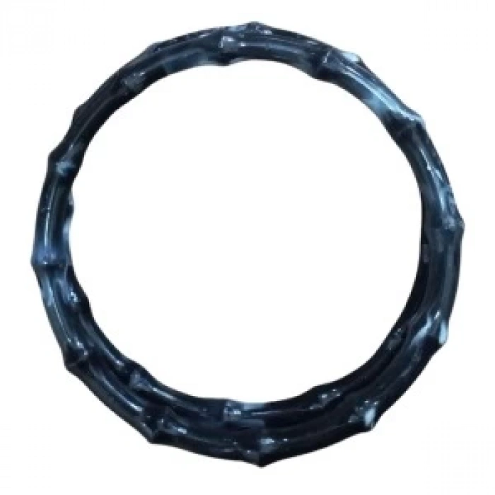 Çanta Sapı Akrilik Yuvarlak Siyah