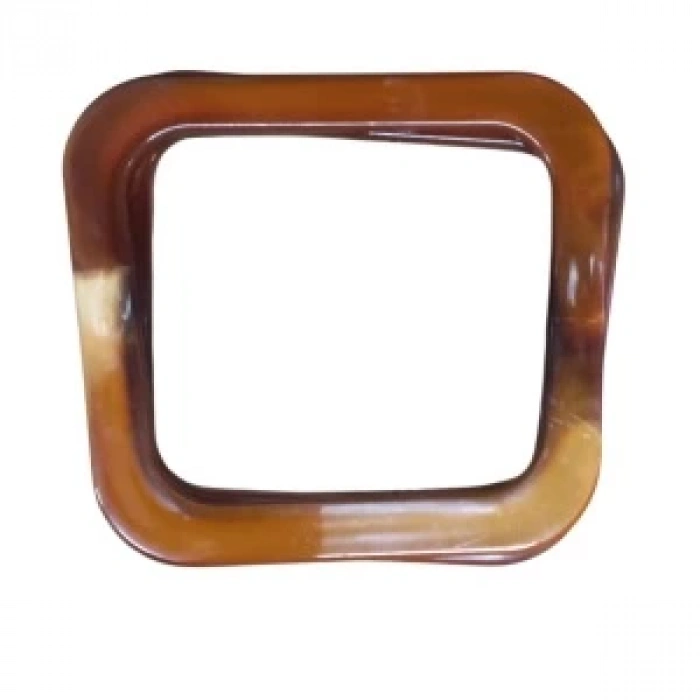 Çanta Sapı Kare Kahverengi 11 cm