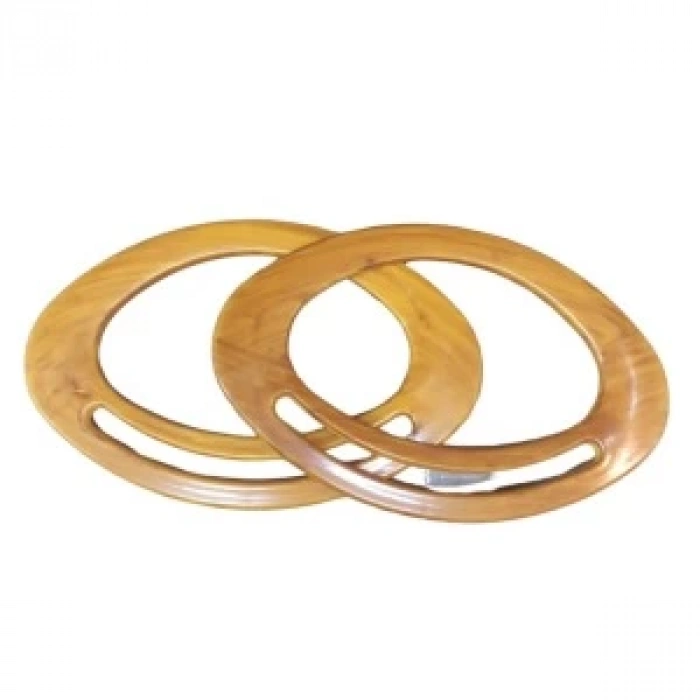 Çanta Sapı Oval Açık Kahverengi 18 cm