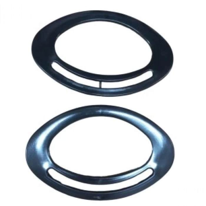 Çanta Sapı Oval Siyah 18 cm