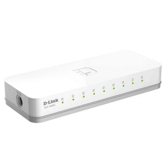 D-LINK DES-1008C 10/100 MBPS 8 PORT ETHERNET SWITCH (5047)