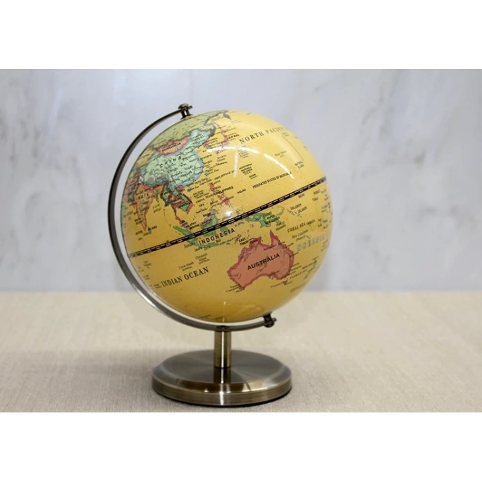 Dekoratif Masa Üstü Dünya Küre Alk3580
