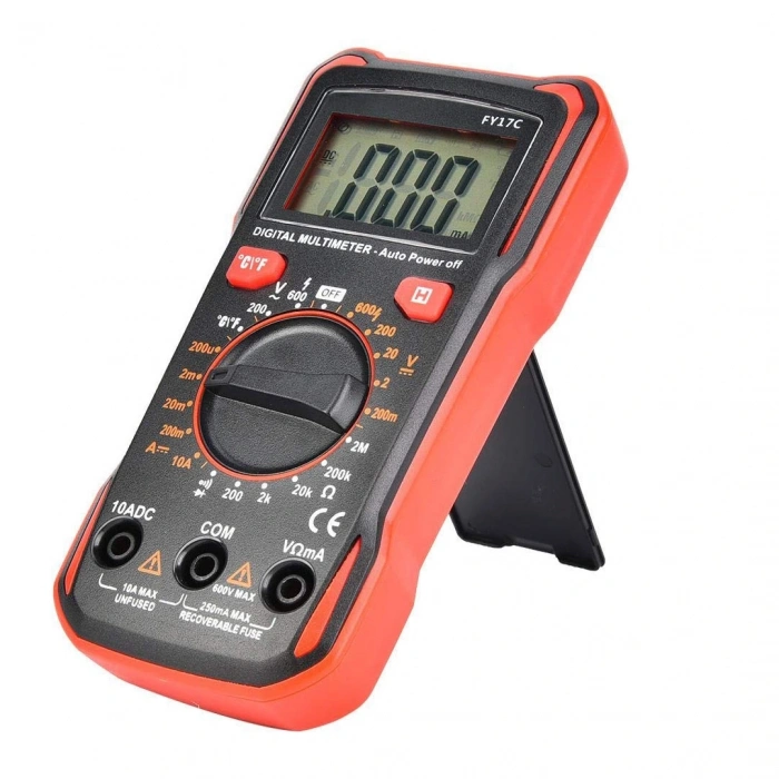 DİJİTAL MULTİMETRE ÖLÇÜ ALETİ FY17C (5047)