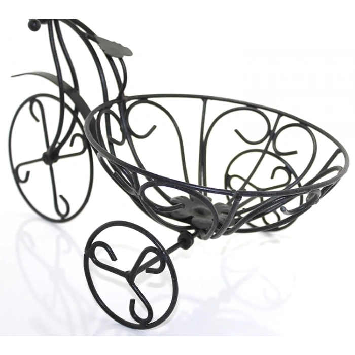 Ferforje Dekoratif Bisiklet Çiçeklik St00077