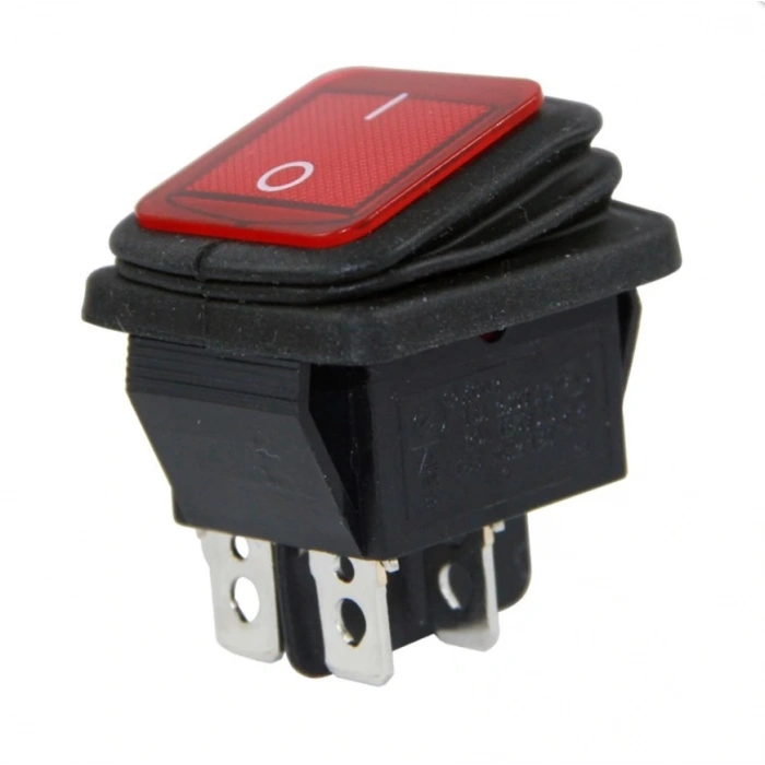 GENİŞ KÖRÜKLÜ IŞIKLI ANAHTAR ON-OFF (IC-104W) (5047)
