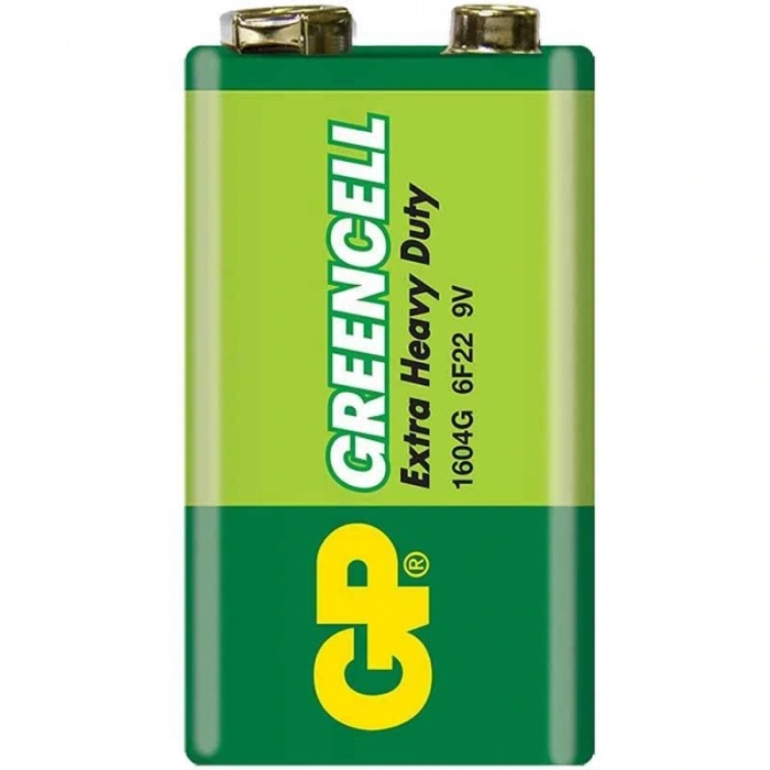 GP 1604GLF GREENCELL 9 VOLT BLİSTERLİ PİL TEKLİ FİYAT (5047)
