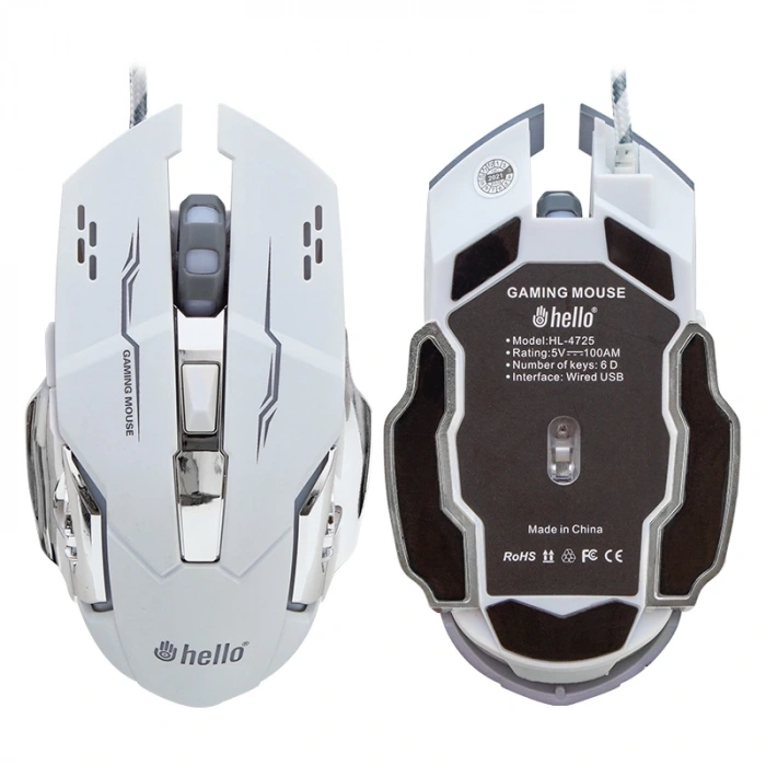 HELLO HL-4725 KABLOLU OYUNCU GAMING MOUSE (5047)