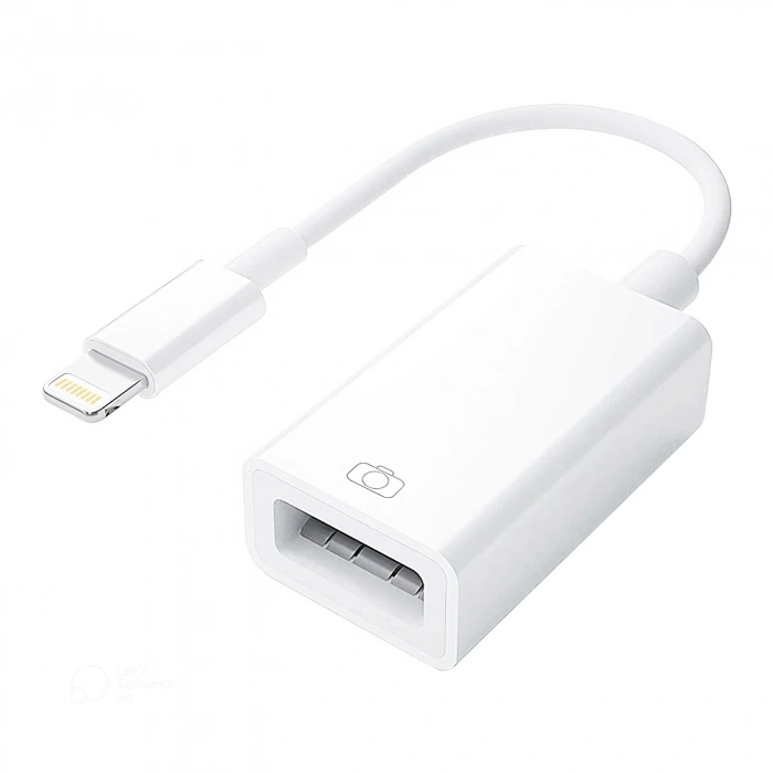 IPAD IPHONE LIGHTNING OTG ADAPTÖR (FLASH BELLEK MOUSE KLAVYE BAĞLAMAK İÇİN) (5047)