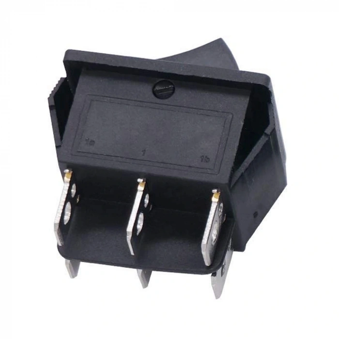 IŞIKSIZ GENİŞ ANAHTAR ON-OFF 6P YAYLI 6 BACAK AÇMA KAPAMA ANAHTARI (IC-109A) (5047)