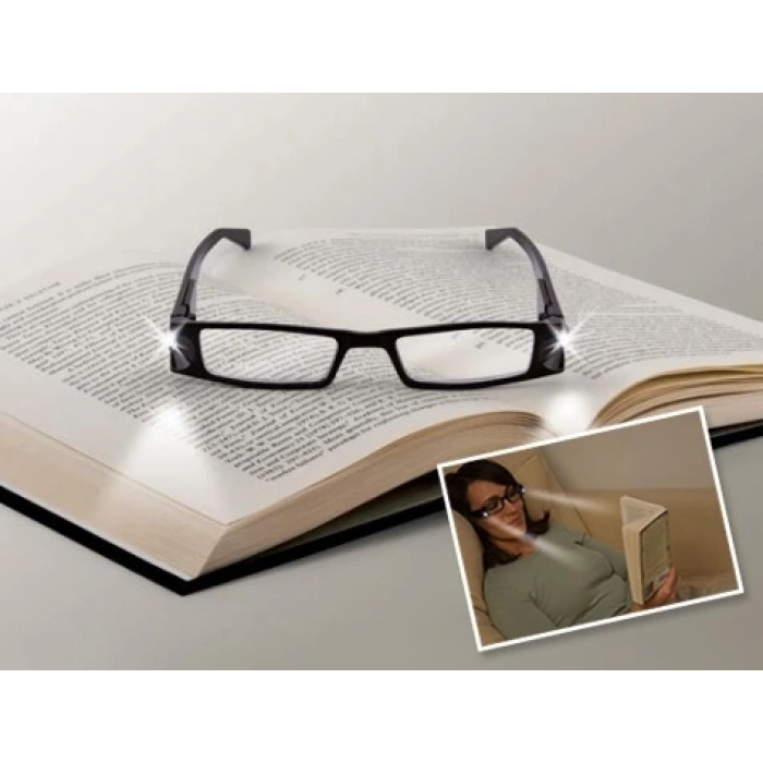 Kitap Okuma Gözlüğü Led Işıklı (5047)