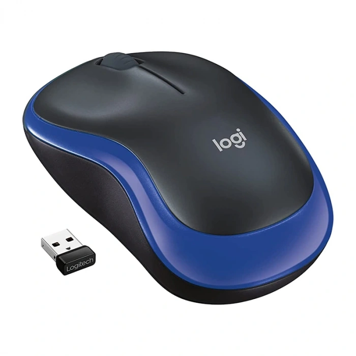 LOGITECH M185 MAVİ KABLOSUZ MOUSE (5047)