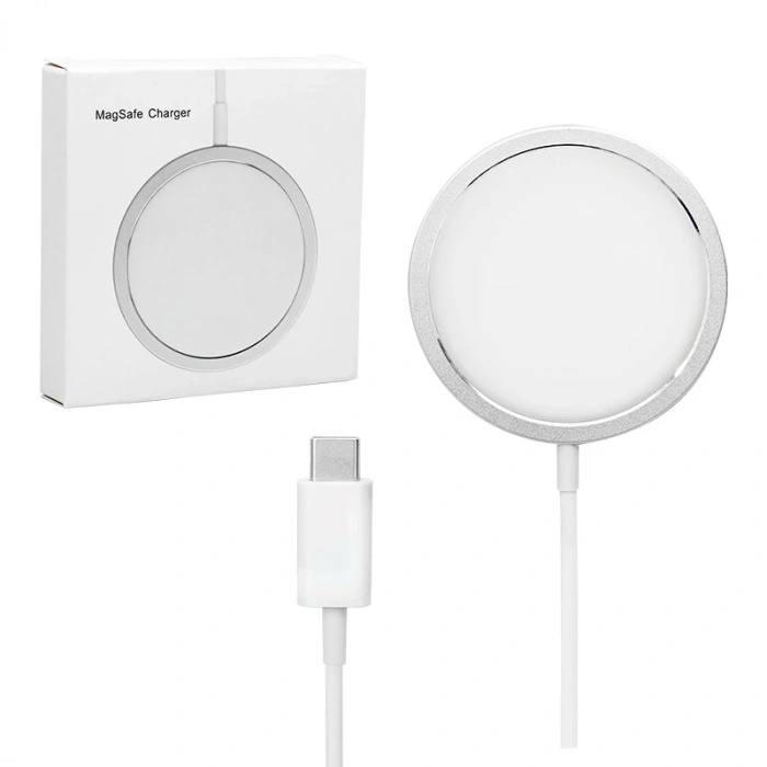 MAGNET WIRELESS CHARGER 5V/3A USB TYPE-C 5W-7.5W-10W-15W (5047)