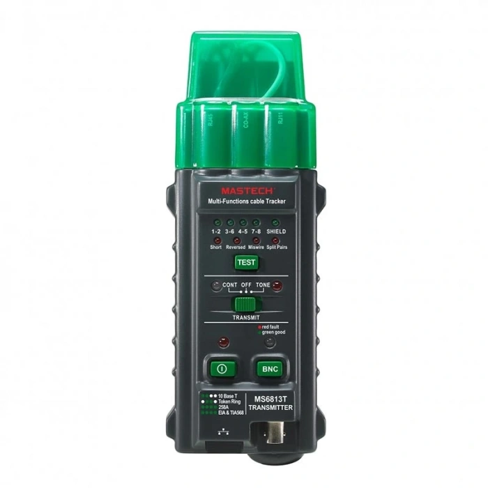 MASTECH MS-6813T PROFESYONEL KABLO BULUCU-TEST ALETİ (5047)