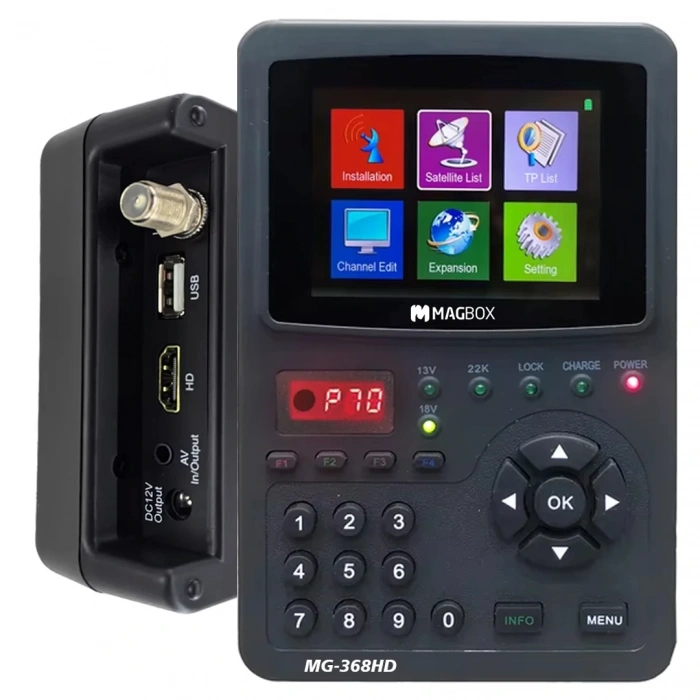 MG-368HD 3.5 İNÇ FULL HD LCD EKRANLI GÖRÜNTÜLÜ DİJİTAL UYDU YÖN BULUCU (5047)