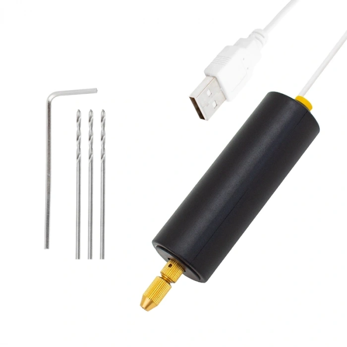 MİNİ HOBBY DRILL EL MATKABI (5 VOLT USB ADAPTÖR İLE ÇALIŞIR) (5047)