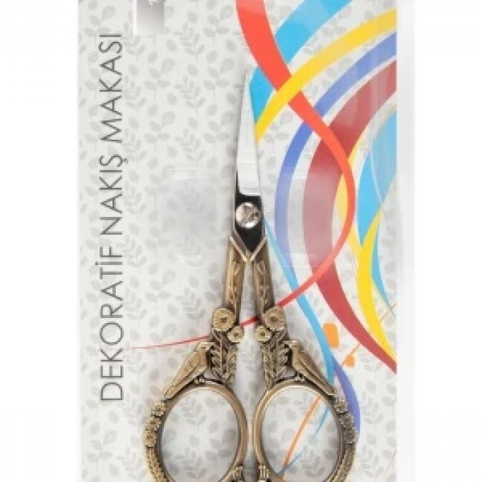 Nakış Makası Dekoratif Eskitme Kuş YBL-403 Model 24
