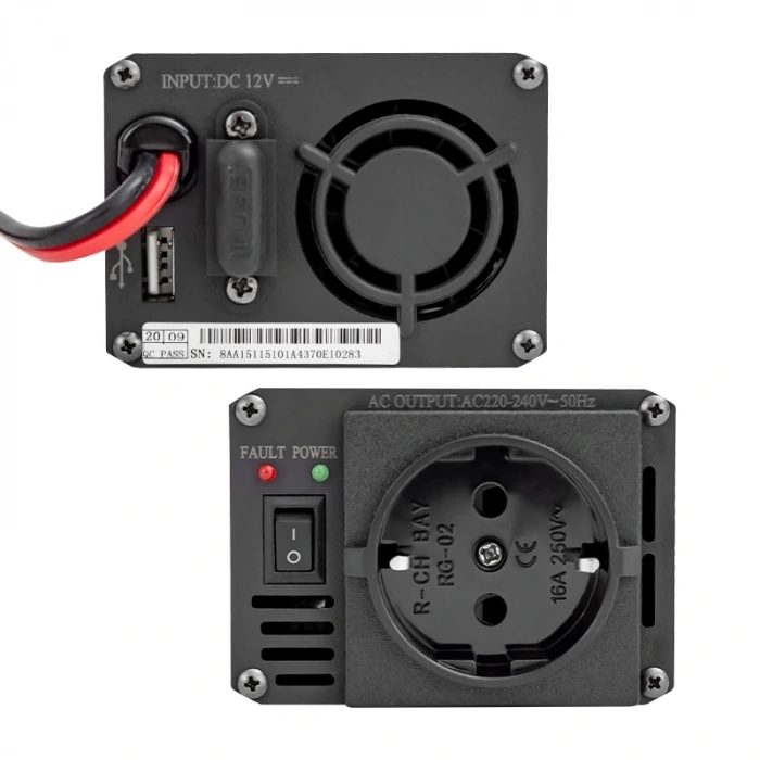 ORBUS MS-150W 12 VOLT - 150 WATT MODIFIED SINUS INVERTER (5047)