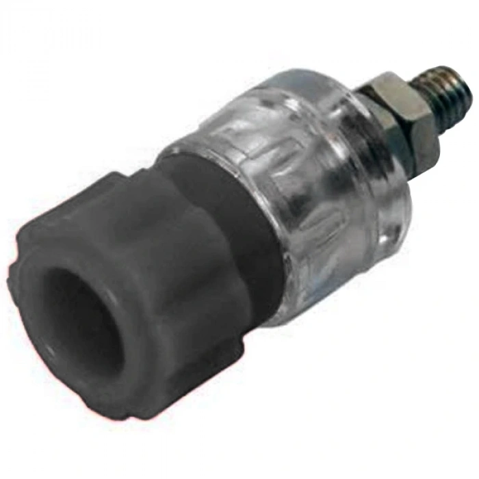 ORTA BOY ŞEFFAF SİYAH BORN KLEMENS (IC-240C) (5047)