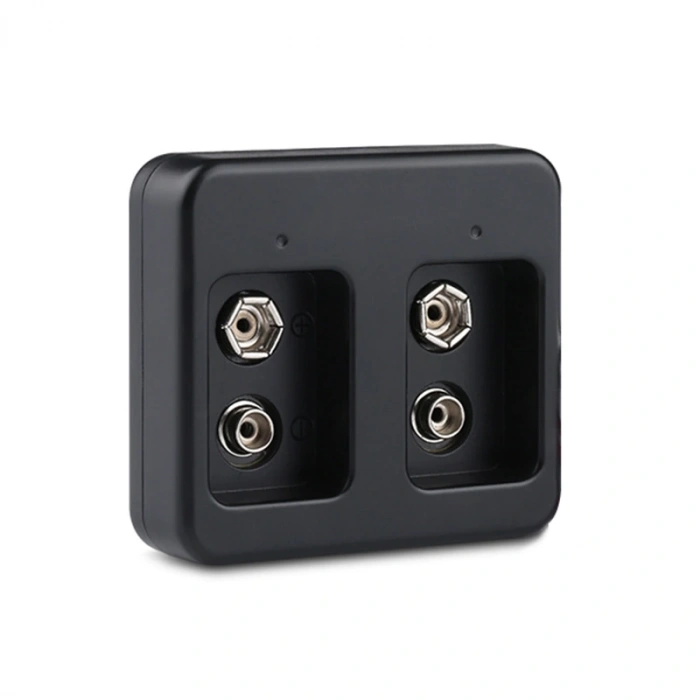 SİYAH 2X9 VOLT PİL ŞARJ CİHAZI (5047)