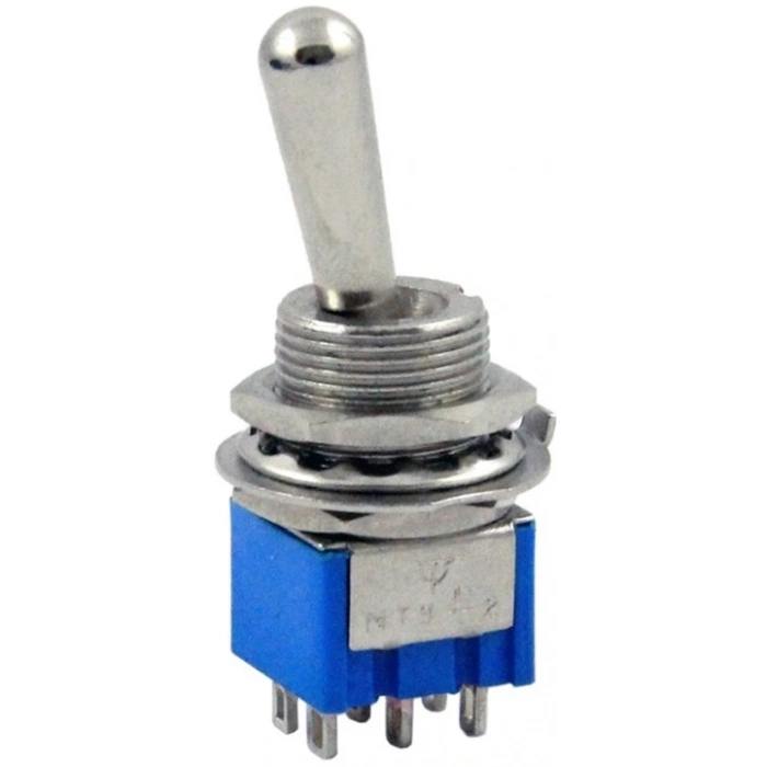 TOGGLE SWİTCH ON-OFF Ø12MM MTS-202L (IC-148G) (5047)