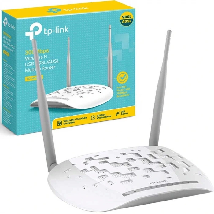 TP-LINK TD-W9970 300 MBPS KABLOSUZ VDSL2 MODEM (5047)