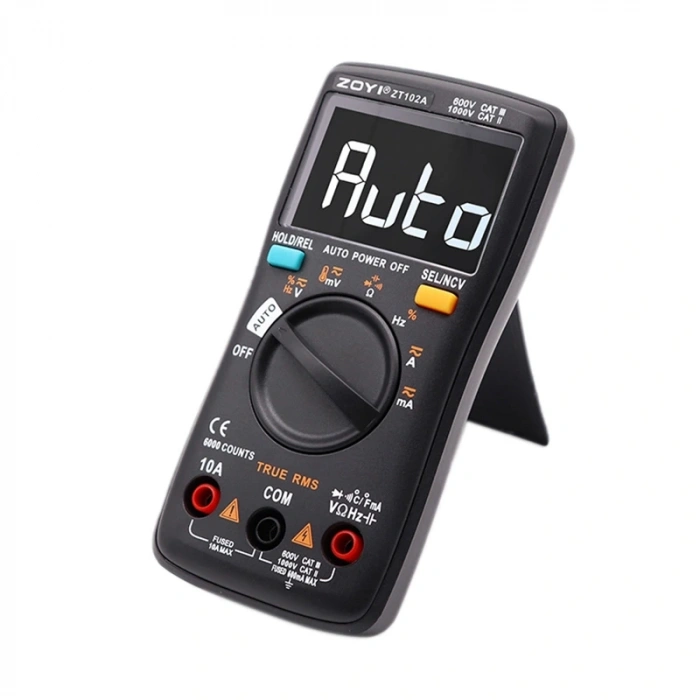 TRUE RMS DİJİTAL ÖLÇÜ ALETİ ZT-102A (5047)